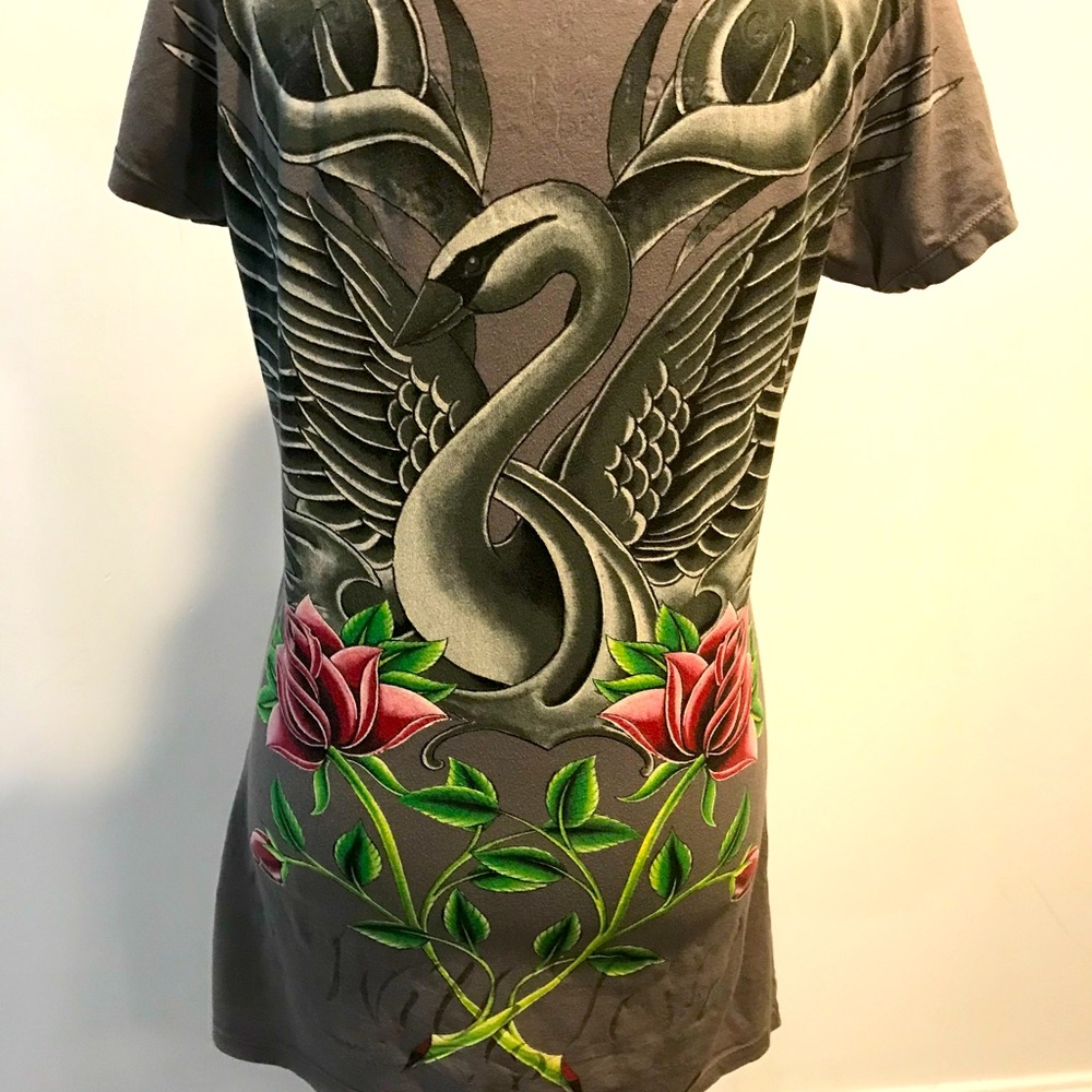 Authentic Vintage Christian Audigier tee shirt